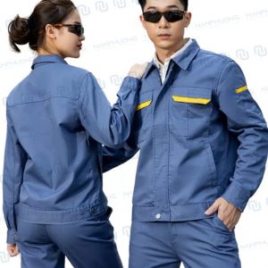 Đồng phục bảo hộ lao động mùa đông chất liệu dày dặn