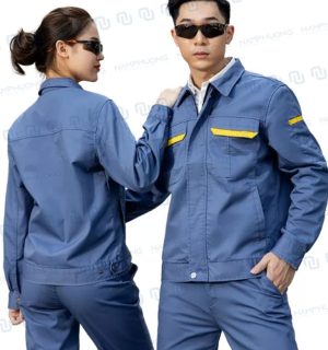 Đồng phục bảo hộ lao động mùa đông chất liệu dày dặn