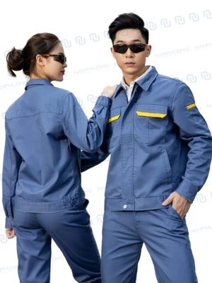 Đồng phục bảo hộ lao động mùa đông chất liệu dày dặn