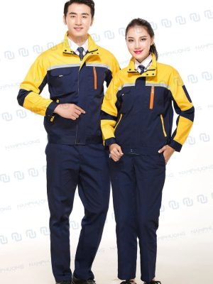 Áo bảo hộ lao động mùa đông chất liệu bền bỉ