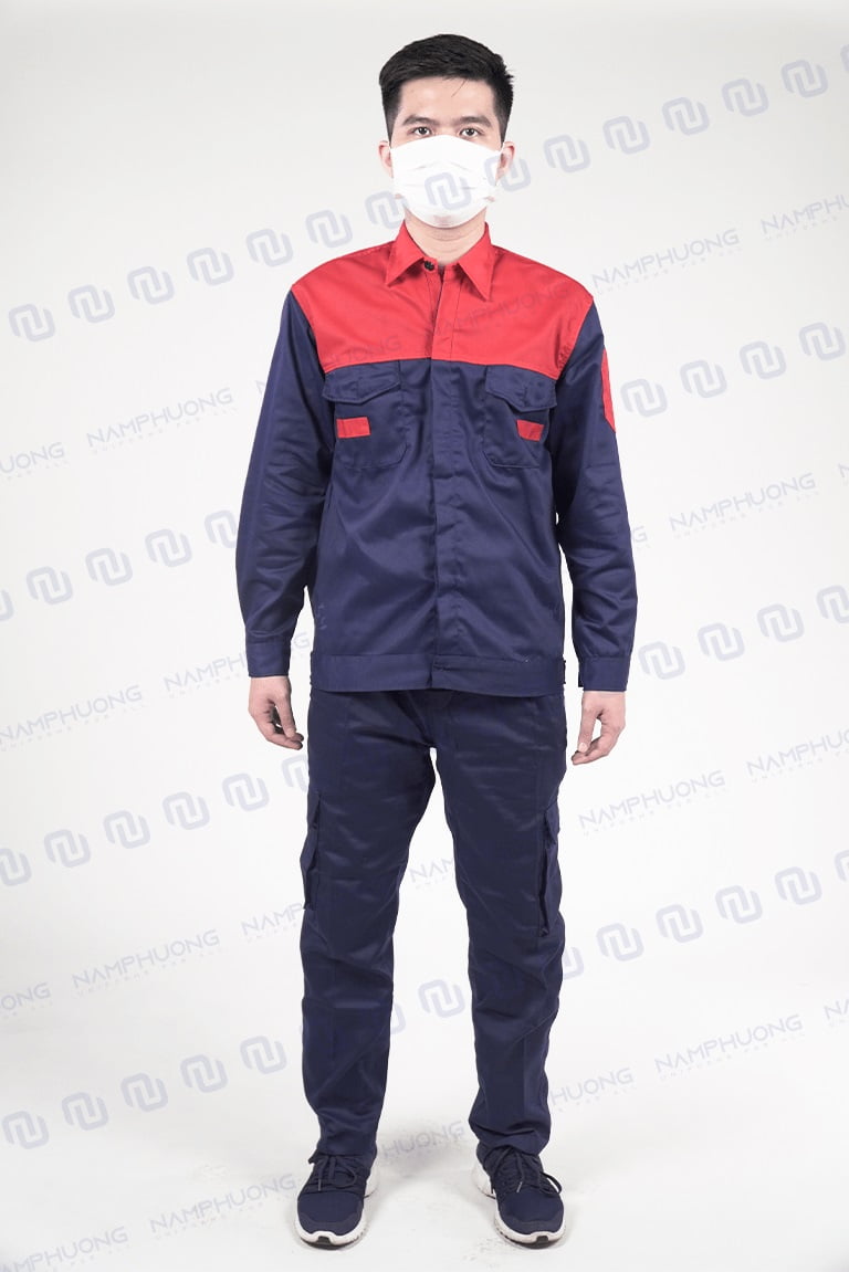 Mẫu đồng phục công nhân 2