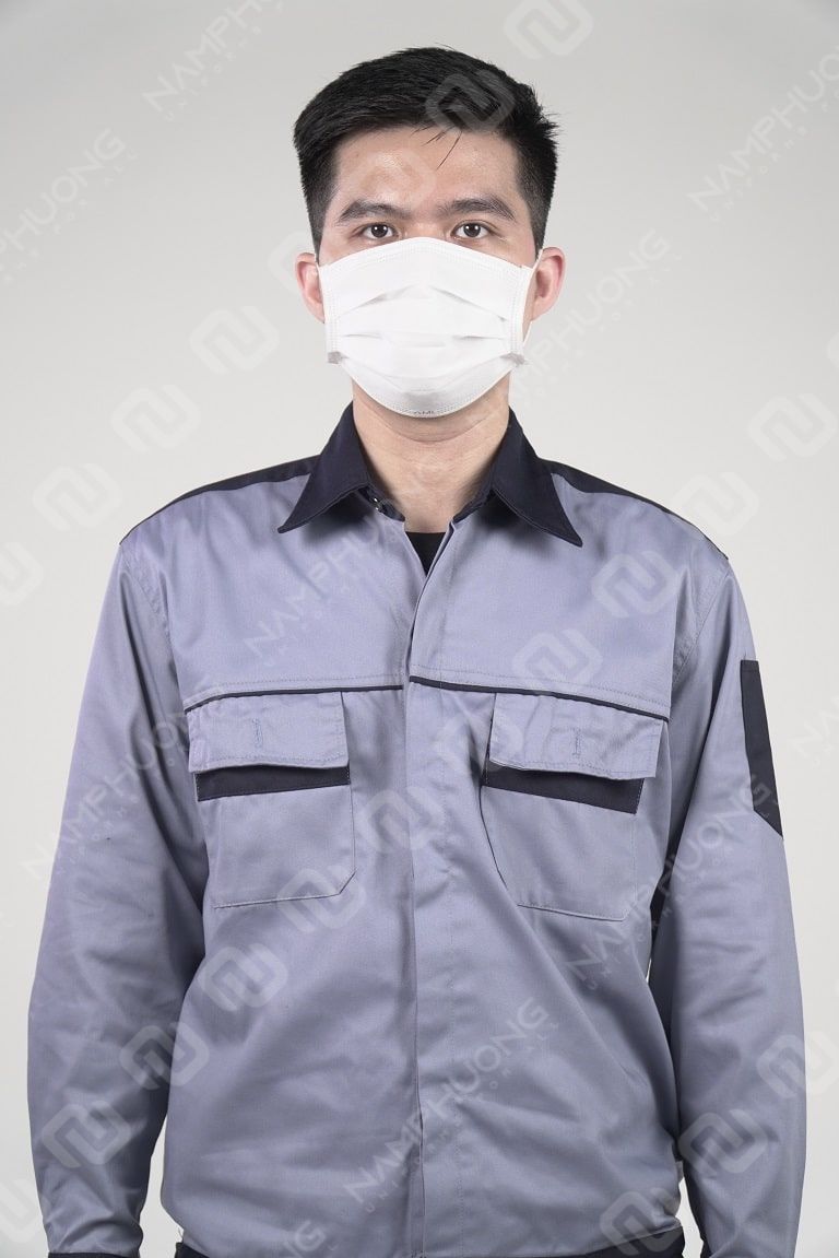 Mẫu đồng phục công nhân chất liệu cao cấp - Ảnh 2