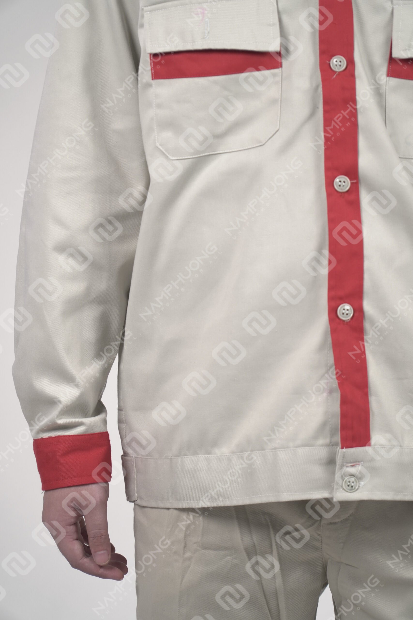 Quần áo bảo hộ thợ hàn cao cấp - Ảnh 3