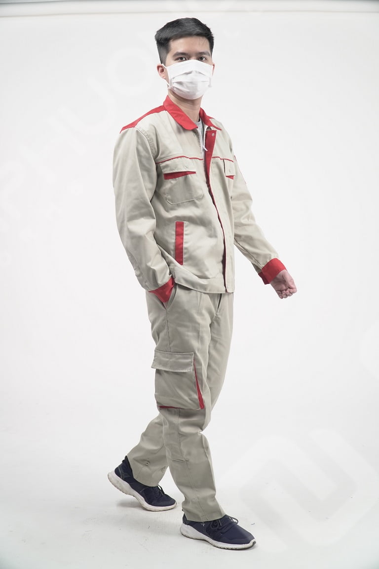 Quần áo bảo hộ thợ hàn cao cấp - Ảnh 2