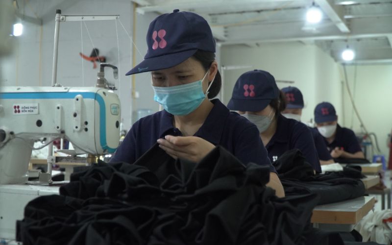 Quan-ao-bao-ho-pangrim-han-quoc Xưởng may quần áo bảo hộ pangrim Hàn Quốc