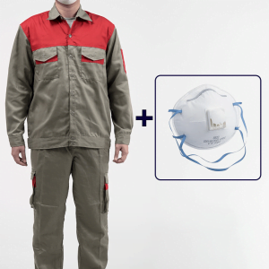 Combo áo quần bảo hộ và khẩu trang bảo hộ giá tốt