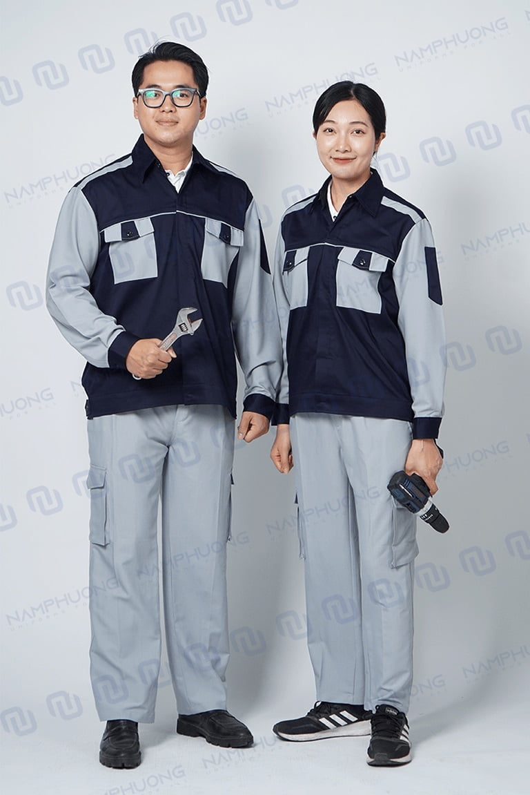Đồng phục bảo hộ lao động mới, thiết kế độc đáo
