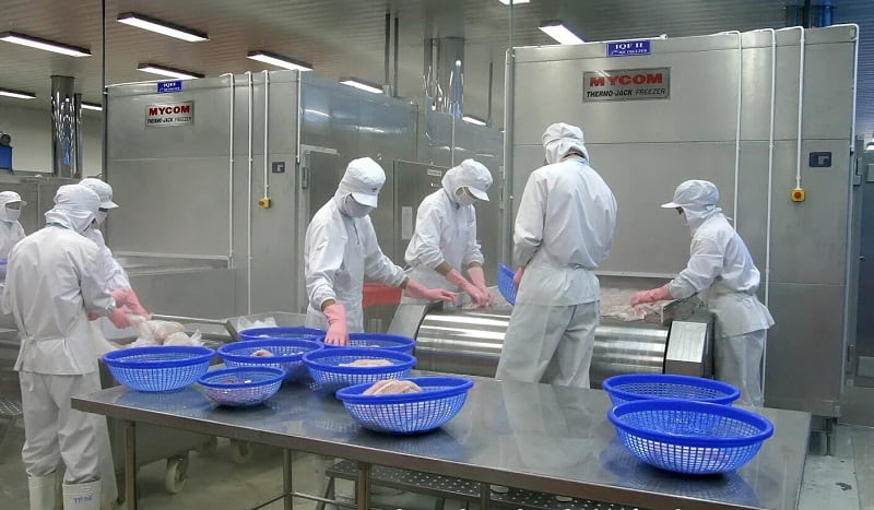 Quần áo kho lạnh