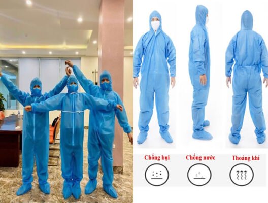 Quần áo bảo hộ y tế phòng dịch 