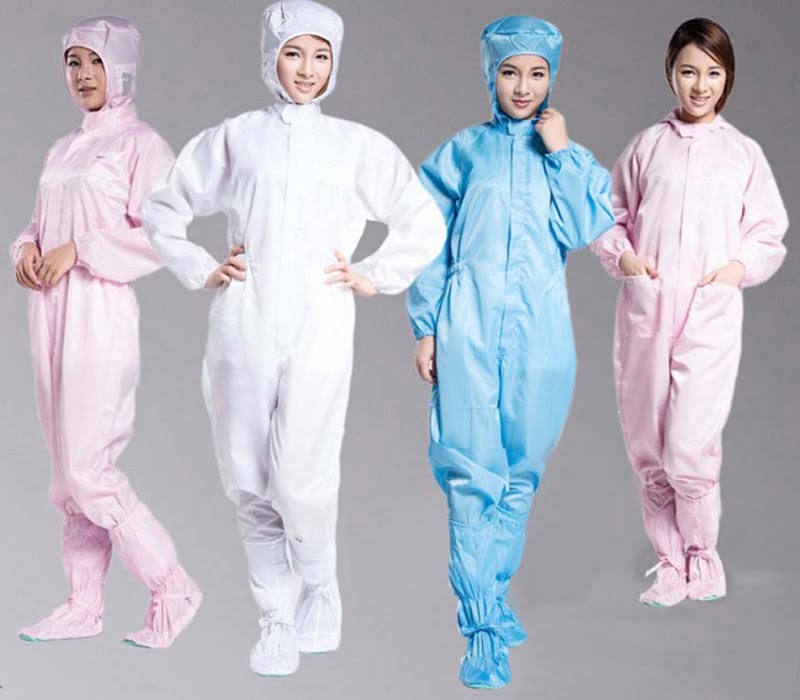 Quần áo bảo hộ lao động may liền có thiết kế kín, an toàn