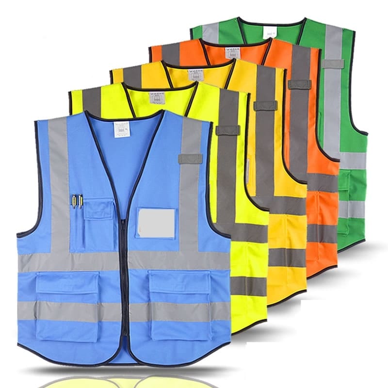 Áo khoác phản quang giúp đảm bảo an toàn cho người lao động