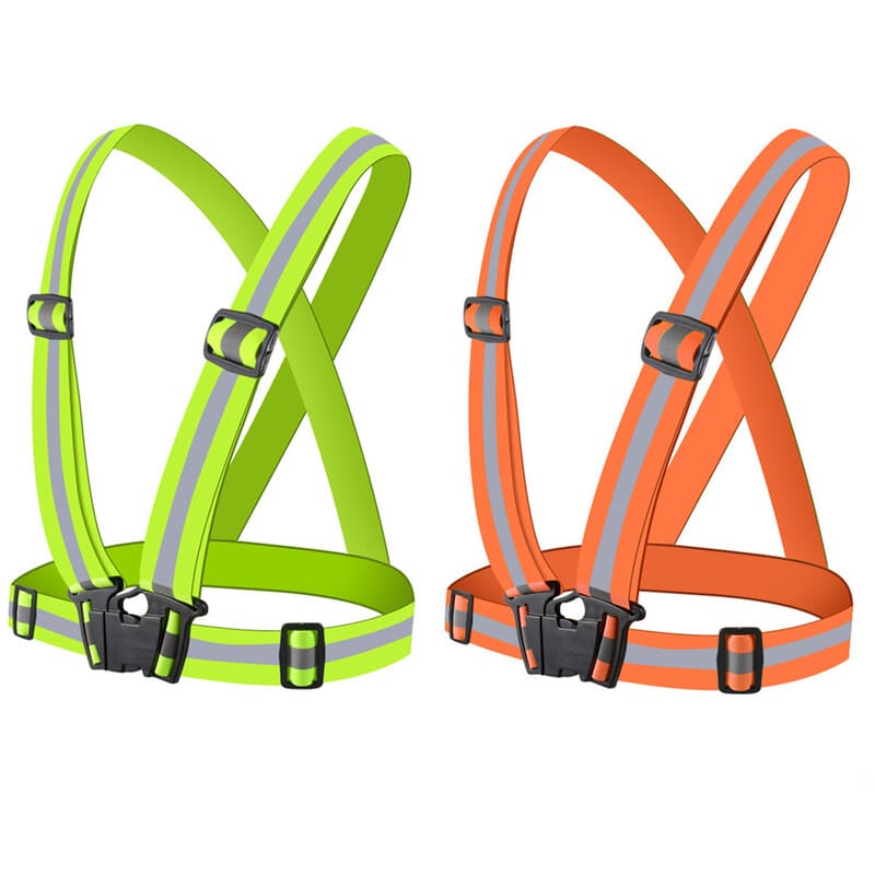 ao-phan-quang-day Áo phản quang dây thiết kế dây đeo giúp đảm bảo an toàn lao động