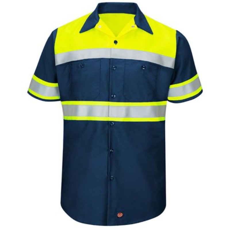 ao-so-mi-phan-quang Áo sơ mi phản quang thích hợp với nhiều công việc, ngành nghề khác nhau