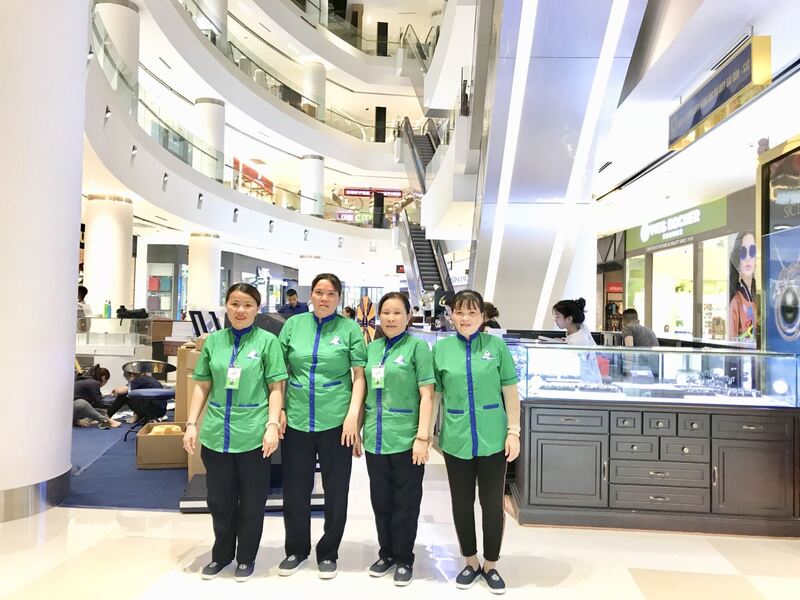 dong-phuc-nhan-vien-ve-sinh May đồng phục nhân viên vệ sinh bền đẹp giá rẻ tại Nam Phương