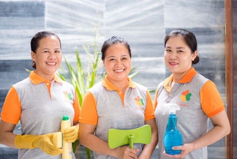 dong-phuc-tap-vu Xưởng may Nam Phương may đồng phục tạp vụ chuyên nghiệp, giá cạnh tranh