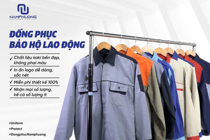 quần áo kaki bảo hộ đa dạng mẫu mã