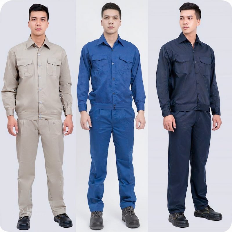 Quần áo bảo hộ Nhật Bản được may với chất vải cao cấp