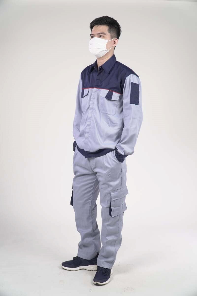 Quần áo bảo hộ Nhật Bản thường có màu sắc nhẹ nhàng