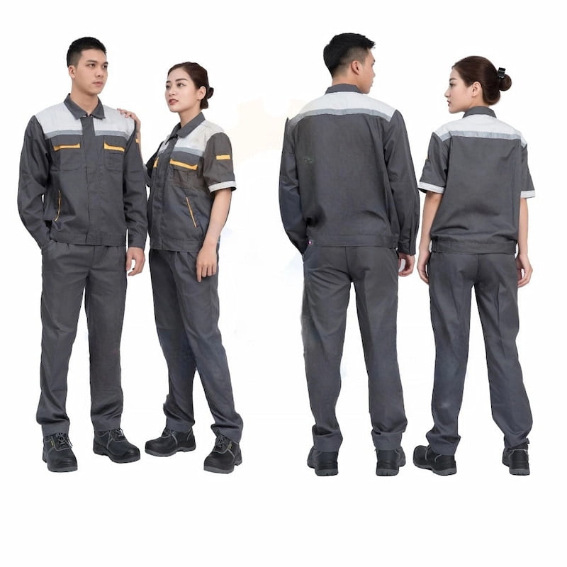 Quần áo bảo hộ Nhật Bản được thiết kế đơn giản