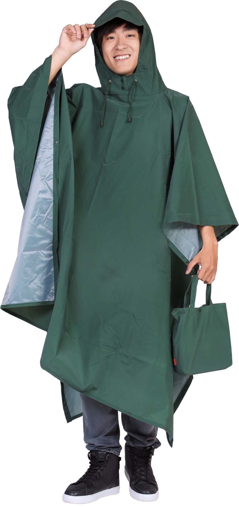 Mẫu áo mưa CSGT cánh dơi