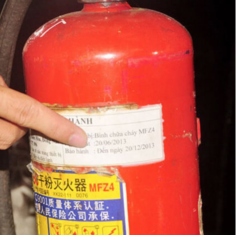 Bình chữa cháy bột là loại bình chữa cháy phổ biến nhất hiện nay