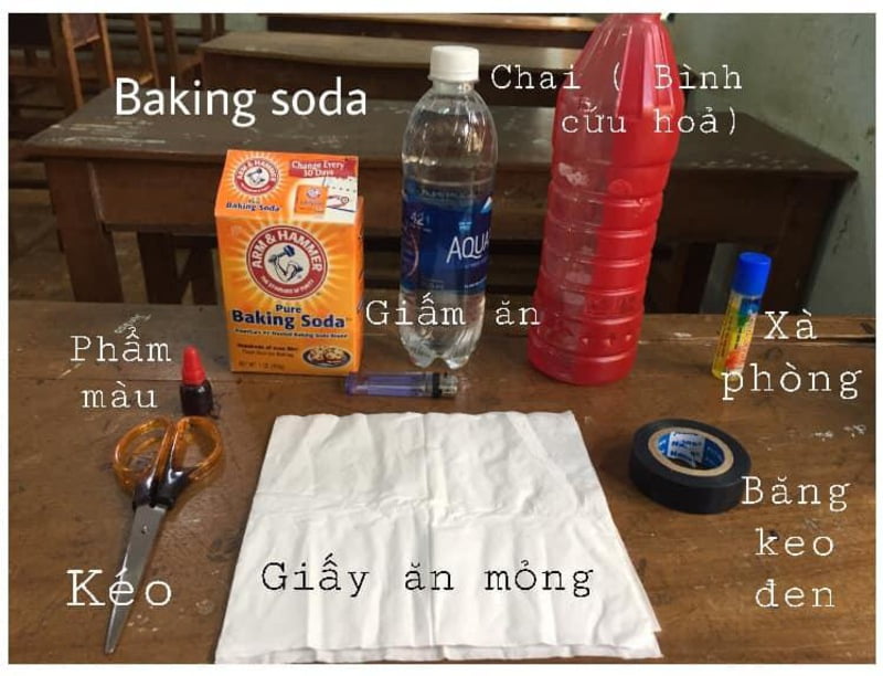 Hướng dẫn chi tiết cách làm bình cứu hỏa mini 