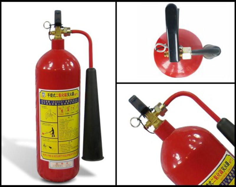 Khí CO2 trong bình chữa cháy có tác dụng ngăn chặn sự lan truyền của đám cháy