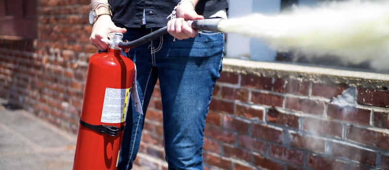 Lưu ý khi dùng bình cứu hỏa mfz4