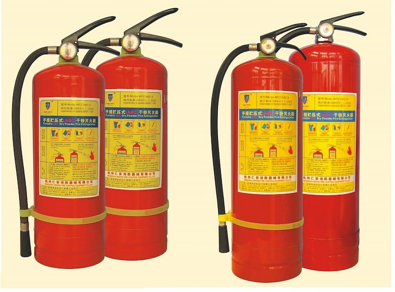 Bình chữa cháy bột dùng để chữa đám cháy nào?