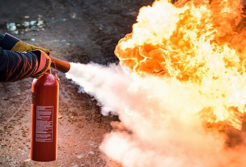 Khí CO2 - một trong các chất chữa cháy khí