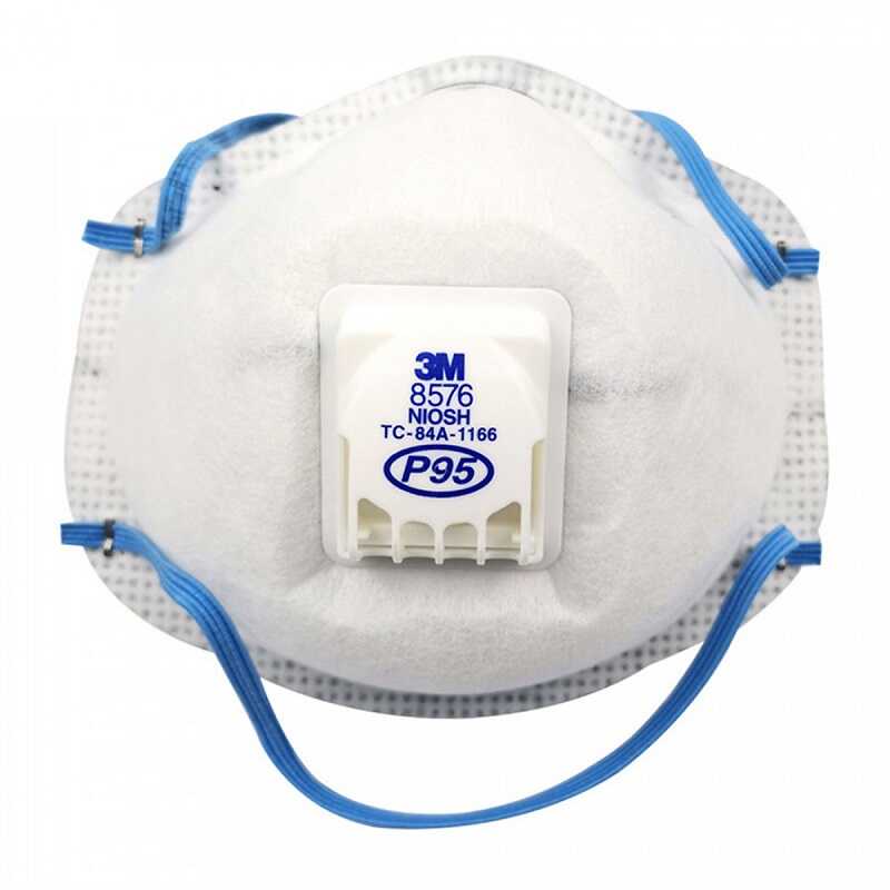 Sản phẩm khẩu trang 3M có van thở 8576 rất tiện dụng
