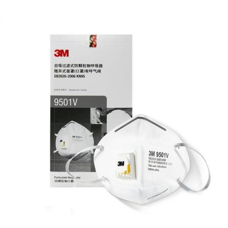 Khẩu trang 3M 9501V+ có thiết kế nhỏ gọn