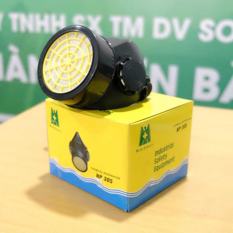 Mặt nạ bảo hộ Blue Eagle NP-305 có hiệu quả bảo vệ rất tốt